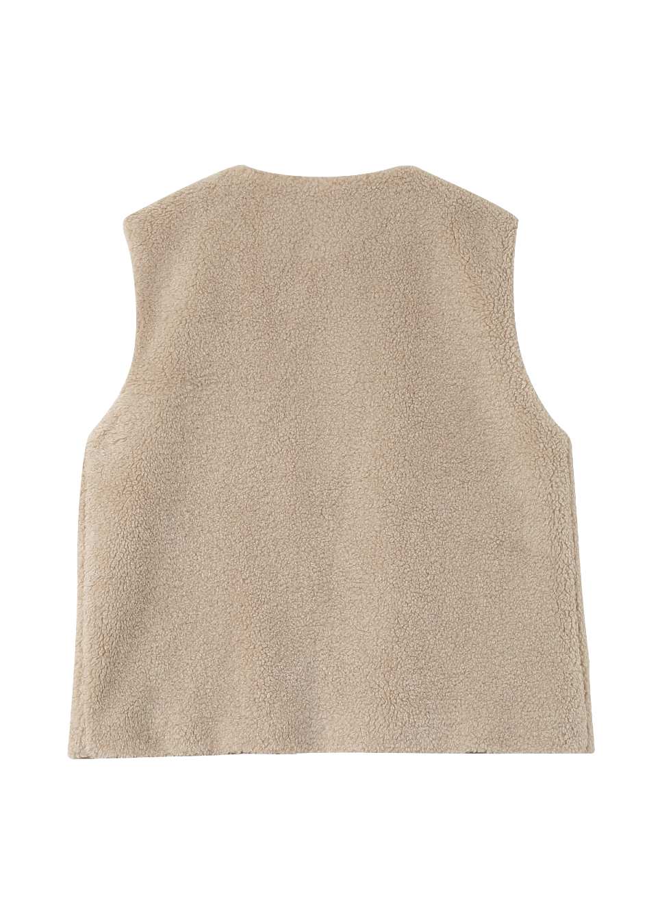 Beige teddy gilet van het merk Grace & Mila. Draag het beige teddy gilet  Niu over een dunne trui of blouse met jeans voor een comfy casual look of combineer het gilet op een maxi-jurk. Shop de nieuwe dameskleding collectie van Grace & Mila. Dames gilets, teddy gilets, suede gilets, imitatie schaap bij Boetiek Aniek.