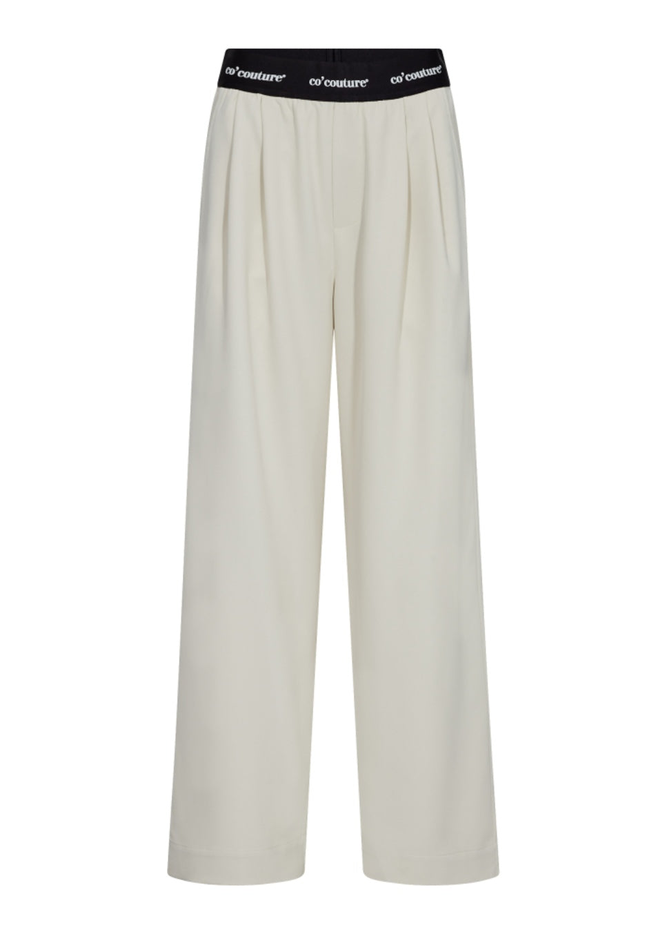 Beige Amina CC Co Couture long pant voorkant beige