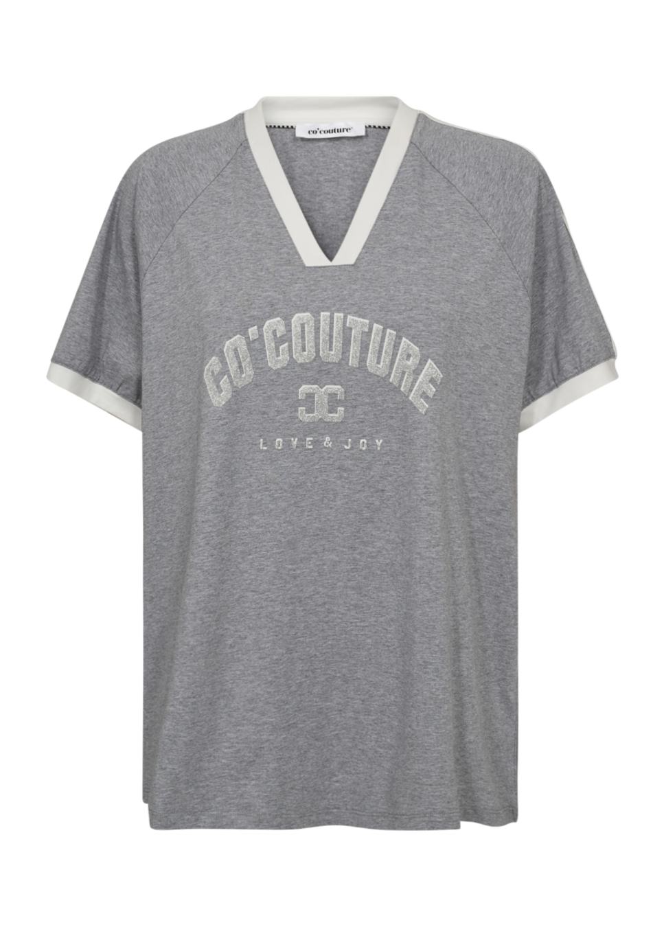 Co Couture SiarraCC shirt met logo grijs product foto voorkant