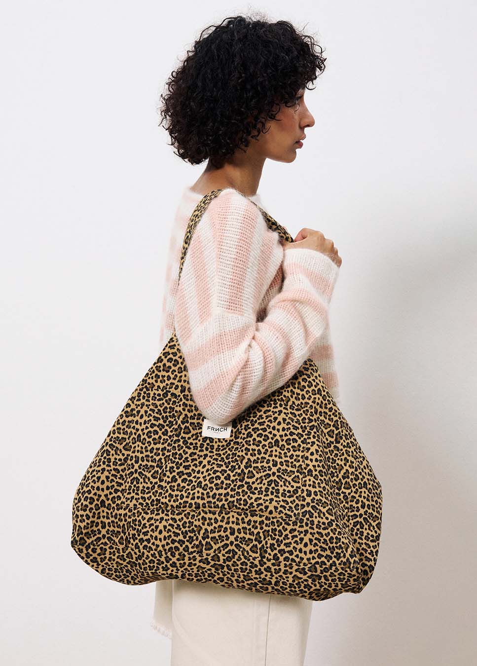 FRNCH Vida Leopard Bag