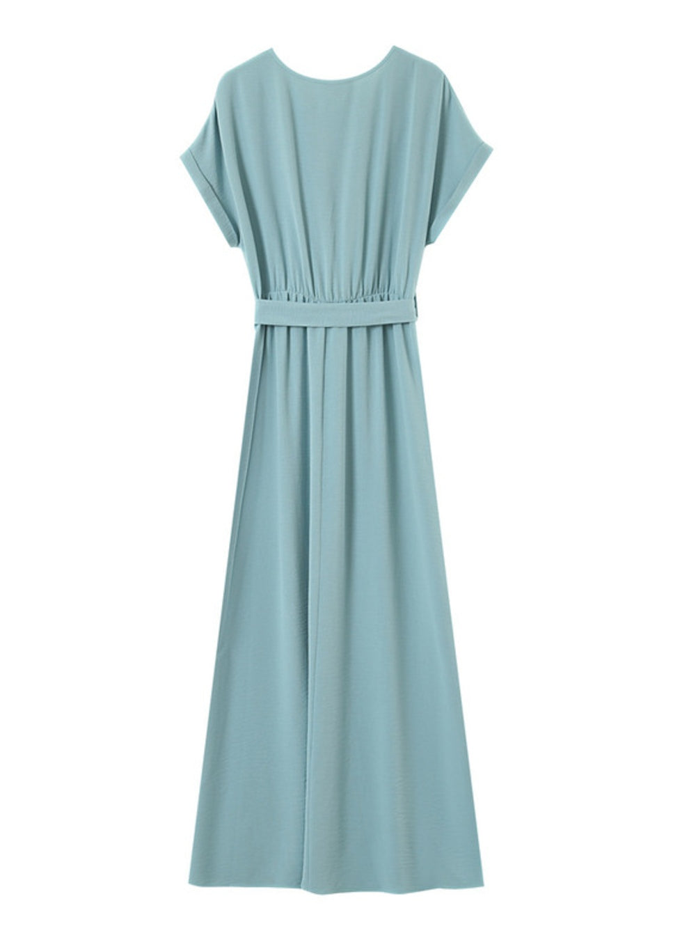 Grace & Mila Papillon maxi-jurk met strikceintuur Blauw