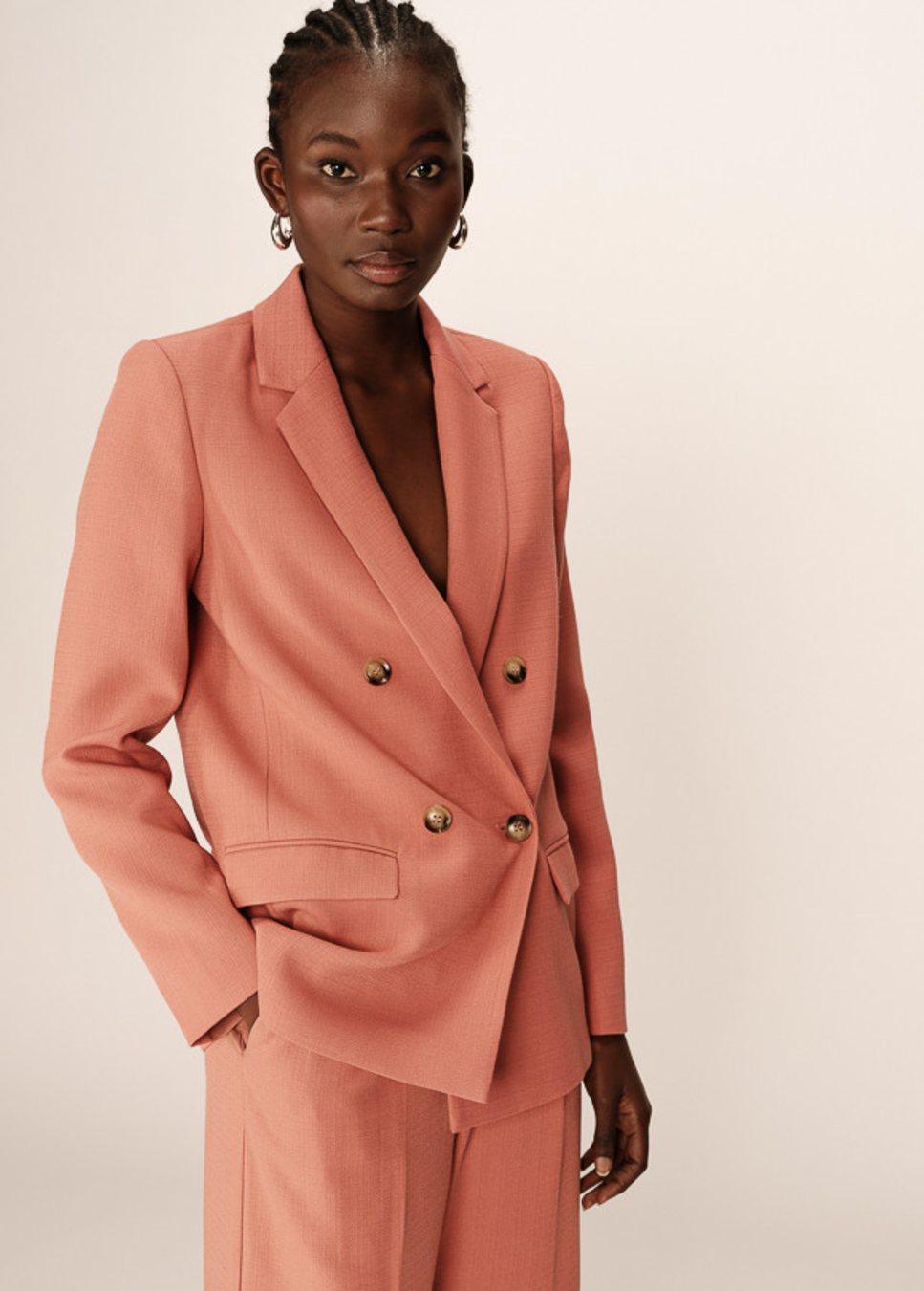 grace en mila parfaite blazer terracotta