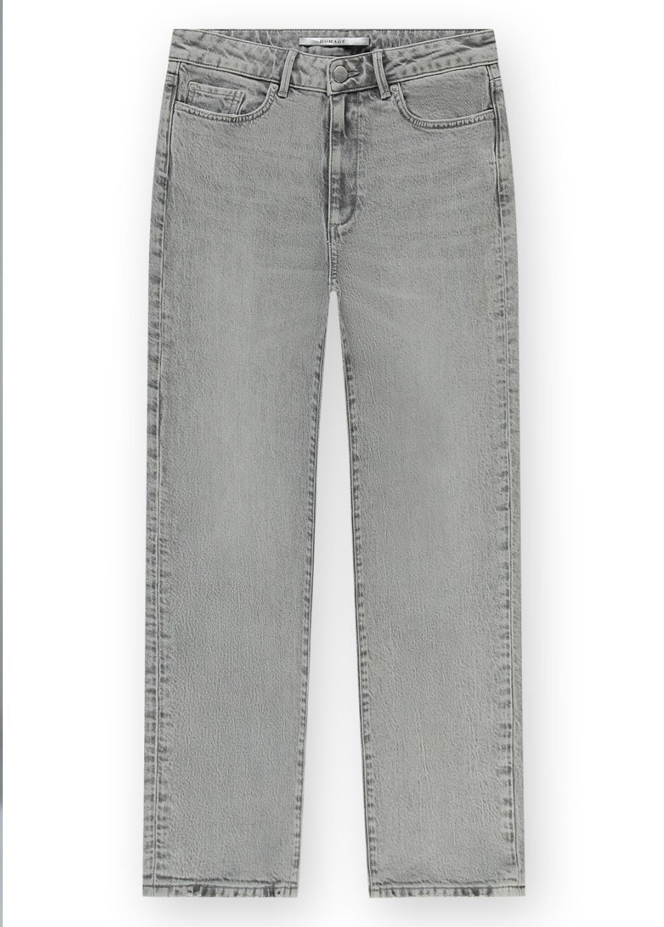 Homage lichtgrijze Scorry straight jeans