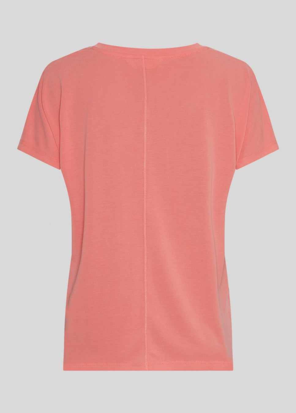 Fenya koraal T-Shirt Moss Copenhagen achterkant