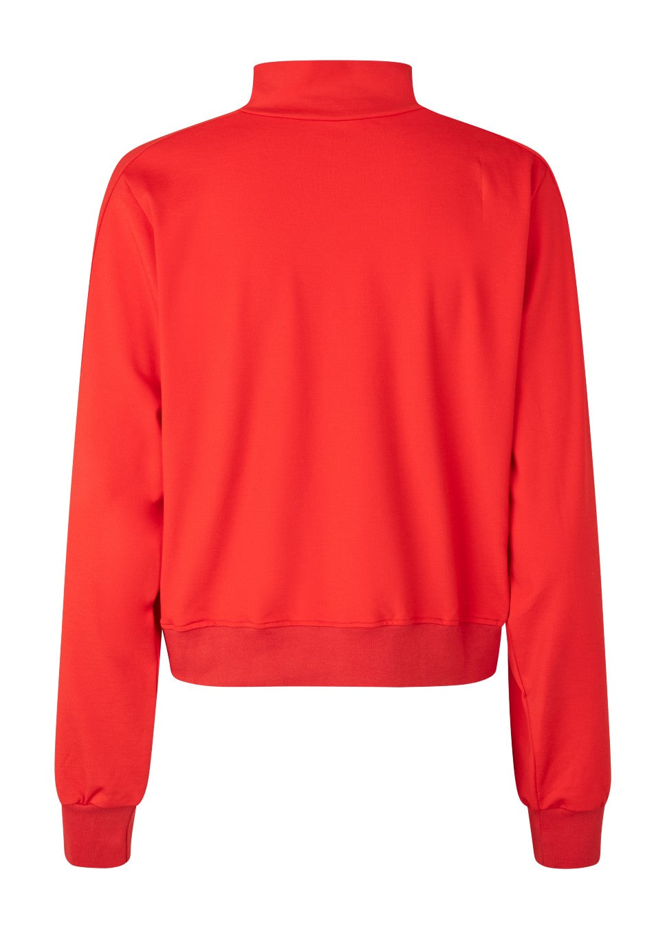 Modstrom MariettaMD sweater rood met halve rits achterkant