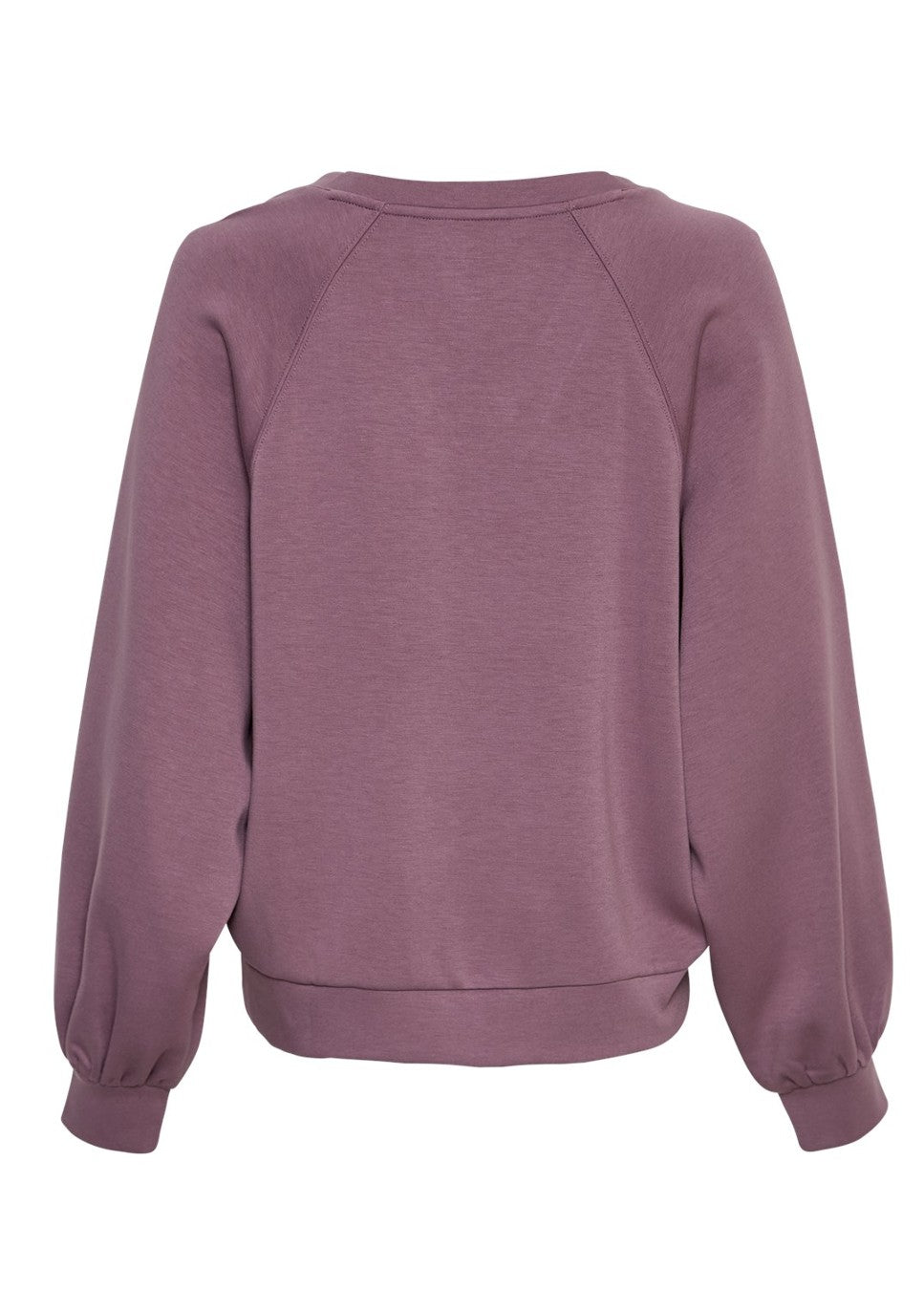 Paarse V-hals sweater Nelina Ima van het merk MSCH Copenhagen! De V-hals geeft deze klassieke sweat een frisse update. De Nelina Ima sweater voelt superzacht aan en de paarse sweater zit heerlijk comfortabel. Combineer hem met de bijpassende sweatpants van MSCH Copenhagen. Shop de nieuwe collectie dames sweaters online.